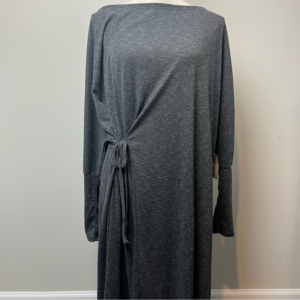 Caslon Gray Side Tie Women’s Dress